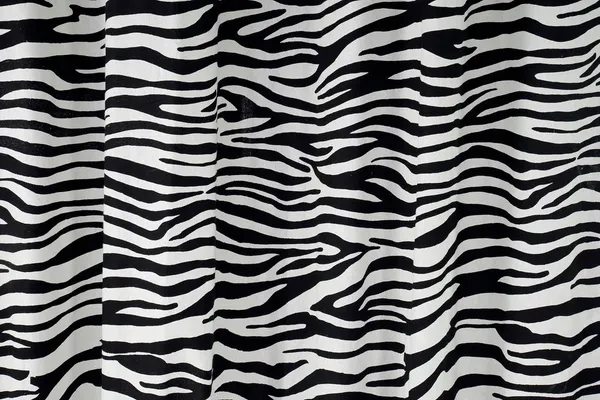 Pack_of_2_Piece_Cotton_Black_&_White_Zebra_Printed_Loop_Curtain_Set-Bedroom_and_Living_Room