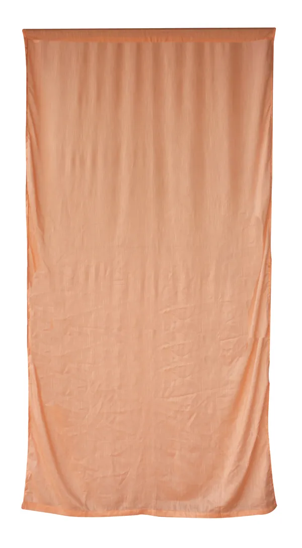 Pack_of_2_Cotton_Peach_Sheer_Summer_fun_Rod_Pocket_Curtain_Set_for_Window_and_Door