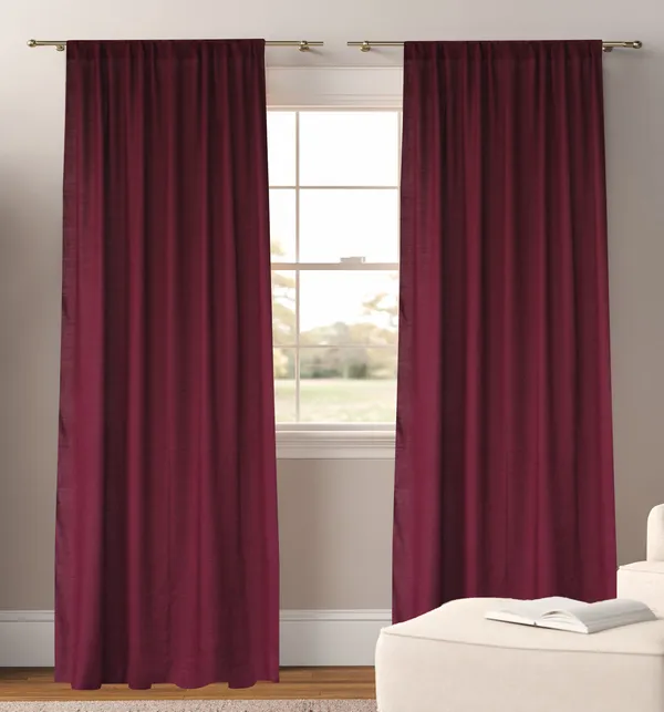 Pack_of_2_Cotton_Burgandy_Sheer_Summer_fun_Rod_Pocket_Curtain_Set_for_Window_and_Door