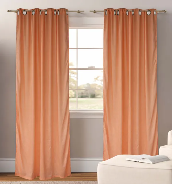 Pack_of_2_Cotton_Peach_Sheer_Summer_fun_Grommet_Curtain_Set_for_Window_and_Door