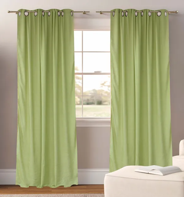 Pack_of_2_Cotton_Peasta_Green_Sheer_Summer_fun_Grommet_Curtain_Set_for_Window_and_Door