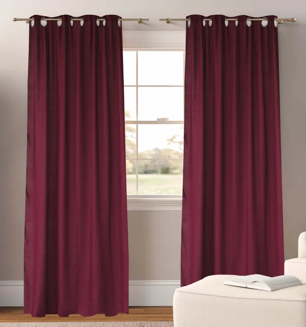 Pack_of_2_Cotton_Burgandy_Sheer_Summer_fun_Grommet_Curtain_Set_for_Window_and_Door