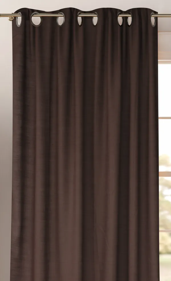 Pack_of_2_Cotton_Brown_Sheer_Summer_fun_Grommet_Curtain_Set_for_Window_and_Door