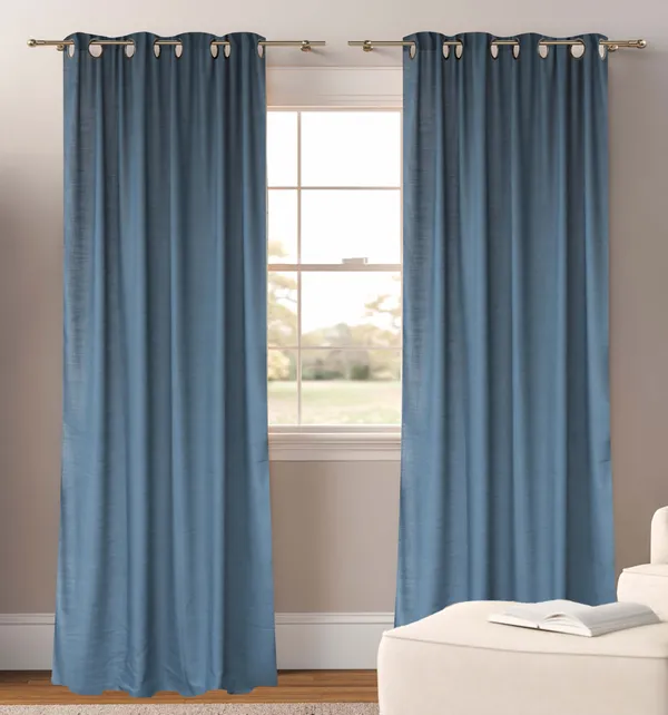 Pack_of_2_Cotton_Steel_Grey_Sheer_Summer_fun_Grommet_Curtain_Set_for_Window_and_Door