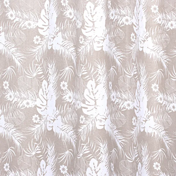 Dekor_World_2_Piece_Cotton_Grey_Autumn_Leafs_Printed_Eyelet_Curtain_Set-110x275cm_(4x9Feet)_Long_Curtain-For_Bedroom_and_Living_Room