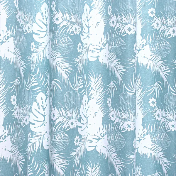 Dekor_World_2_Piece_Cotton_Aqua_Autumn_Leafs_Printed_Eyelet_Curtain_Set-110x275cm_(4x9Feet)_Long_Curtain-For_Bedroom_and_Living_Room