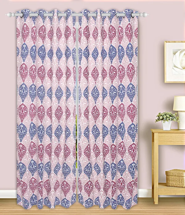 Dekor_World_2_Piece_Cotton_Purple_Amrond_Twisted_Printed_Collection_Eyelet_Curtain_Set-110x275cm_(4x9Feet)_Long_Curtain-For_Bedroom_and_Living_Room