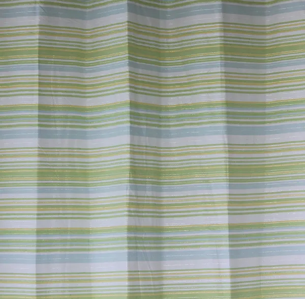 Pack_of_2_Cotton_Green_Candy_Stripe_Pompom_Collection_Eyelet_Curtain_Set_for_Window_and_Door