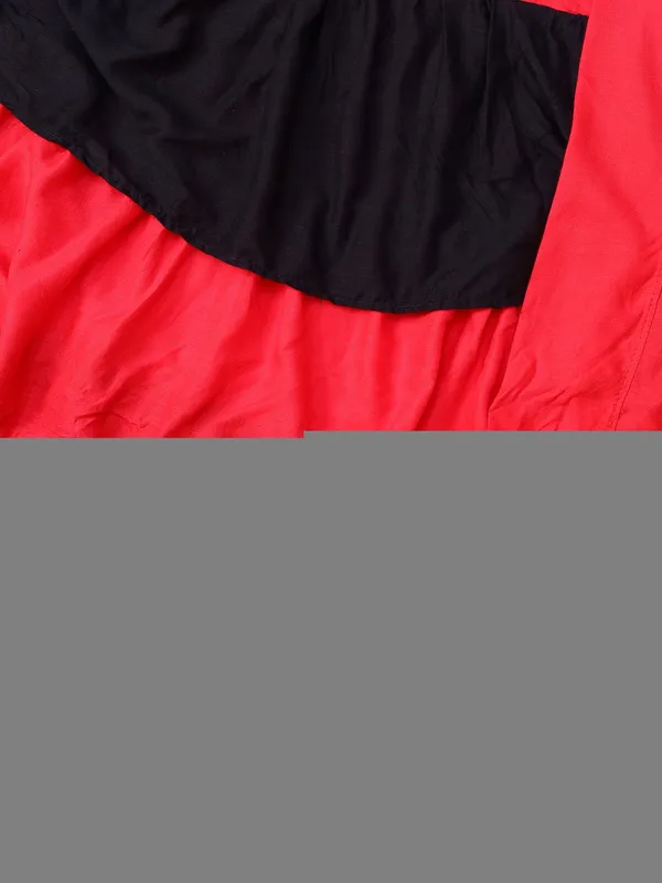 Pack_of_2_Cotton_Black_&_Red_Stylish_Ultimate_Ruffle_Rod_Curtain_Set_for_Window_and_Door