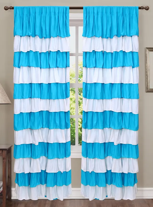 Pack_of_2_Cotton_Blue_&_White_Stylish_Ultimate_Ruffle_Rod_Curtain_Set_for_Window_and_Door