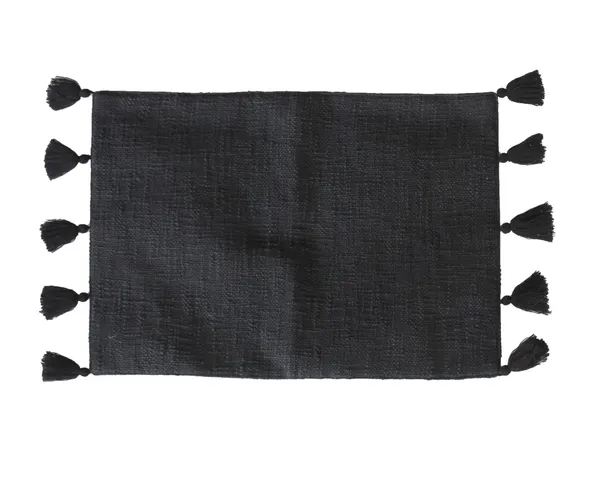 Pack_of_18_Piece_Cotton_Black_Merit_Collection_Place_Mat_With_Napkin-For_Dinning_Table,_Center_Room_and_Kitchen