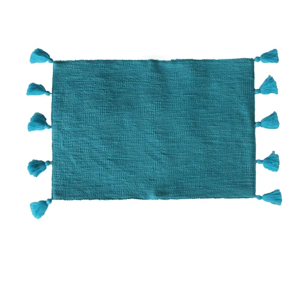 Pack_of_18_Piece_Cotton_Truqouise_Merit_Collection_Place_Mat_With_Napkin-For_Dinning_Table,_Center_Room_and_Kitchen