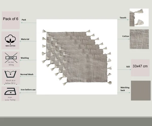 Pack_of_18_Piece_Cotton_Cream_Merit_Collection_Place_Mat-For_Dinning_Table,_Center_Room_and_Kitchen