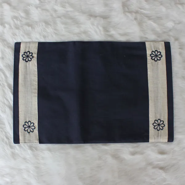 Pack_of_128_Piece_Cotton_Dark_Blue_Vally_of_flowers_Collection_Place_Mat_With_Napkin-For_Dinning_Table,_Center_Room_and_Kitchen