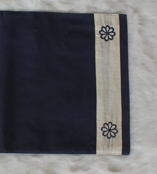 Pack_of_128_Piece_Cotton_Dark_Blue_Vally_of_flowers_Collection_Place_Mat_With_Napkin-For_Dinning_Table,_Center_Room_and_Kitchen