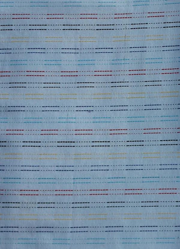 Pack_of_18_Piece_Cotton_Light_Blue_Pastel_Stripe_Pompom_Collection_Place_Mat_With_Napkin-For_Dinning_Table,_Center_Room_and_Kitchen