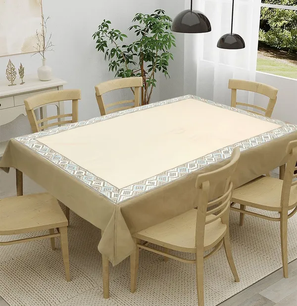Pack_of_1_Piece_Cotton_Blue_Mesh_Jacquard_Collection_Table_Cover-for_Dining_and_Center_Table