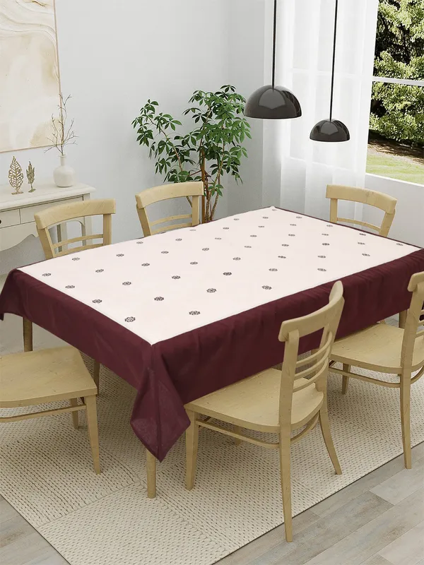 Pack_of_1_Piece_Cotton_Blue_Single_Eric_Flora_Embroidery_Collection_Table_Cover-For_Dining_&_Center_Table
