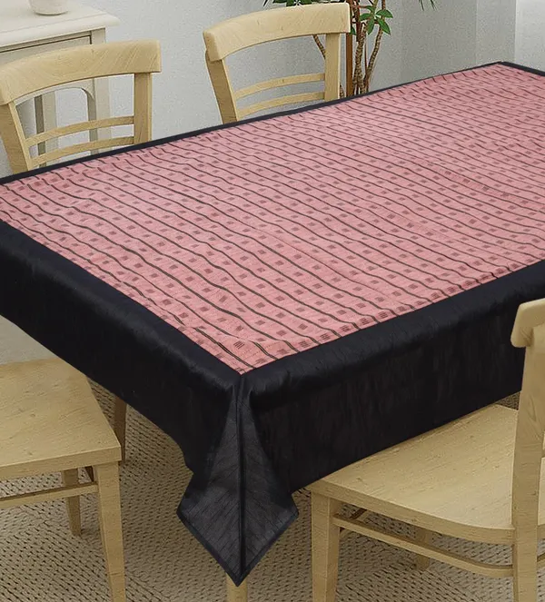 Pack_of_1_Piece_Cotton_Copper_Single_Check_Reflection_Collection_Table_Cover-For_Dining_&_Center_Table