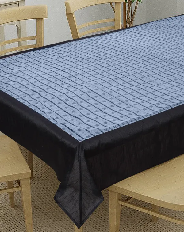 Pack_of_1_Piece_Cotton_Steel_Blue_Single_Check_Reflection_Collection_Table_Cover-For_Dining_&_Center_Table