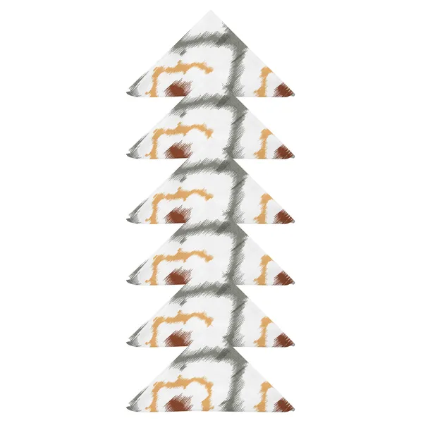 Pack_of_12_Pieces_Cotton_Peach_3_Ikat_Printed_and_Plain_Napkin_Set_for_Dining_and_Kitchen