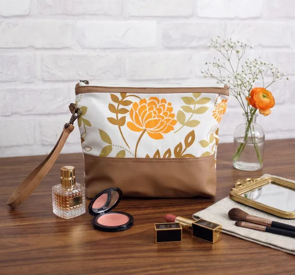Pack_of_1_Piece_Cotton_Orange_Floral_Printed_Multi_Utility_Pouch_for_Travel_and_Storage_Accessories_Organizer