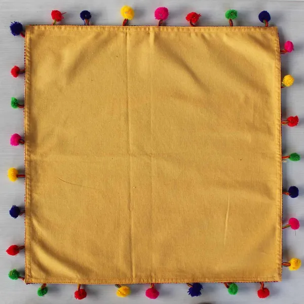 Pack_of_6_Pieces_Cotton_Yellow_Multi_Pompom_Napkin_Set_for_Dining_and_Kitchen