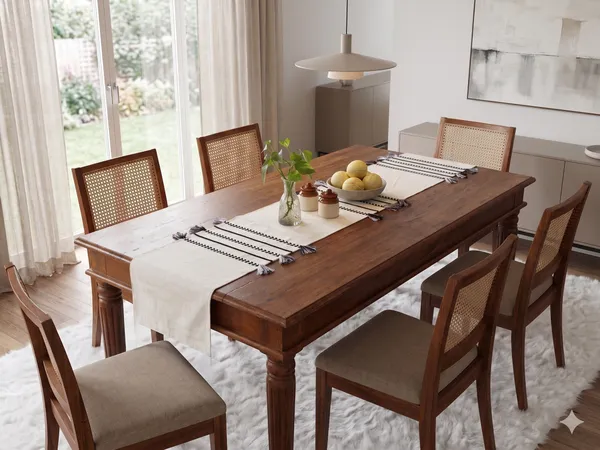 Pack_of_1_Piece_Cotton_Milk_White_Boho_Tassel_Collection_Table_Runner-For_Dining_&_Center_Table