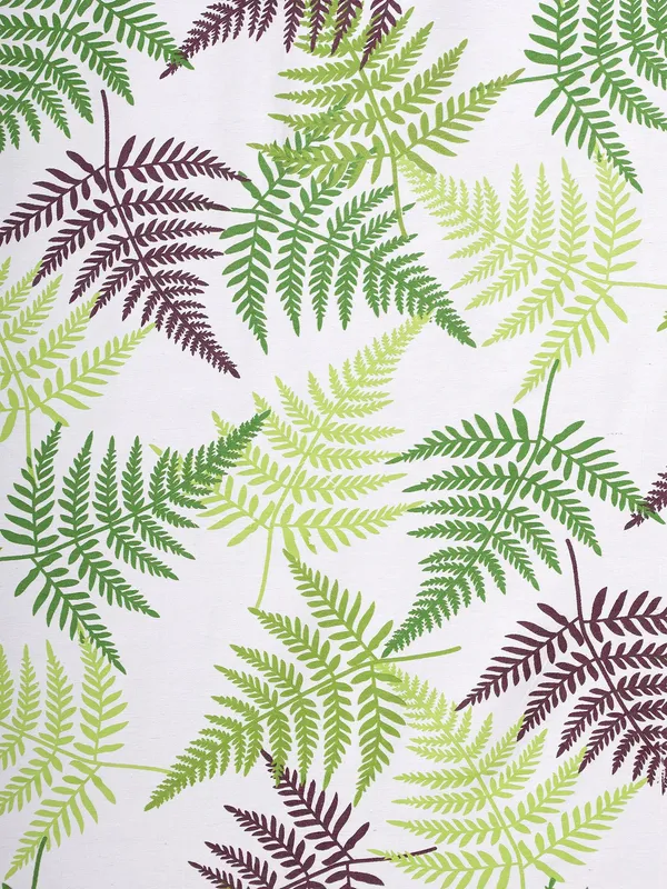 Pack_of_2_Pieces_Cotton_Green_Tropical_Leaf_Printed_Eyelet_Curtain_Set_for_Window_and_Door