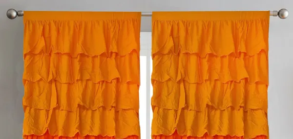 Pack_of_2_Cotton_Yellow_Three_in_one_Ultimate_Ruffle_Cotton_Rod_Curtain_Set_for_Window_and_Door