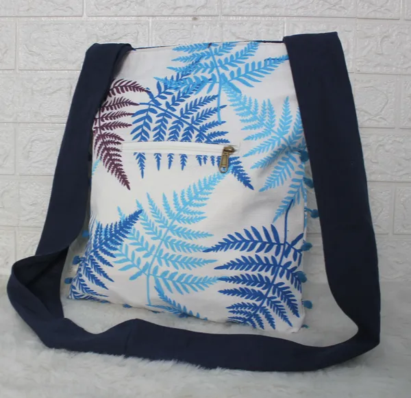 Pack_of_1_Piece_Cotton_Blue_Tropical_Leaf_Printed_Collection_Crossbody_Messenger_Shoulder_Bag_for_Women,_Men,_Girl_&_Boy