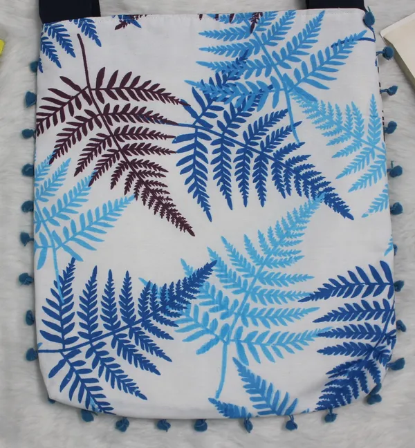 Pack_of_1_Piece_Cotton_Blue_Tropical_Leaf_Printed_Collection_Crossbody_Messenger_Shoulder_Bag_for_Women,_Men,_Girl_&_Boy