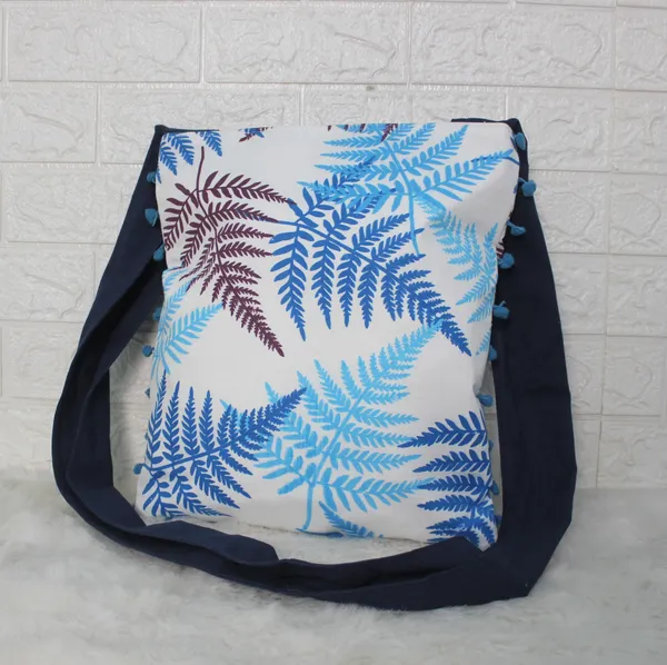 Pack_of_1_Piece_Cotton_Blue_Tropical_Leaf_Printed_Collection_Crossbody_Messenger_Shoulder_Bag_for_Women,_Men,_Girl_&_Boy