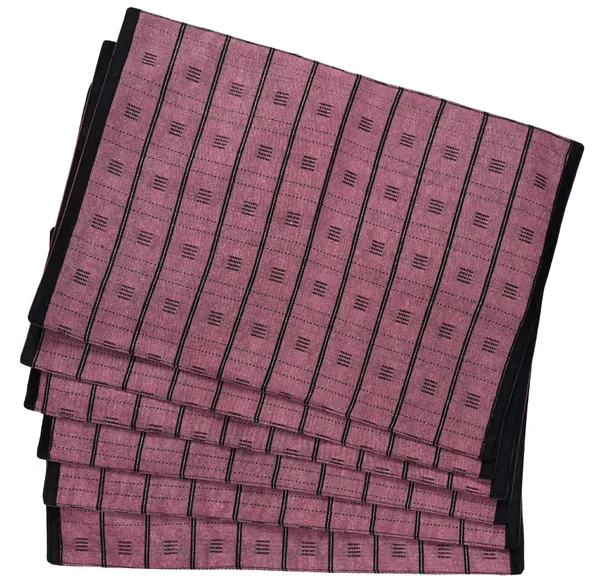 Pack_of_5,7,9_Cotton_Purple_Check_Reflection_Collection_Table_Cover_With_Place_Mat-for_Dining_and_Center_Table