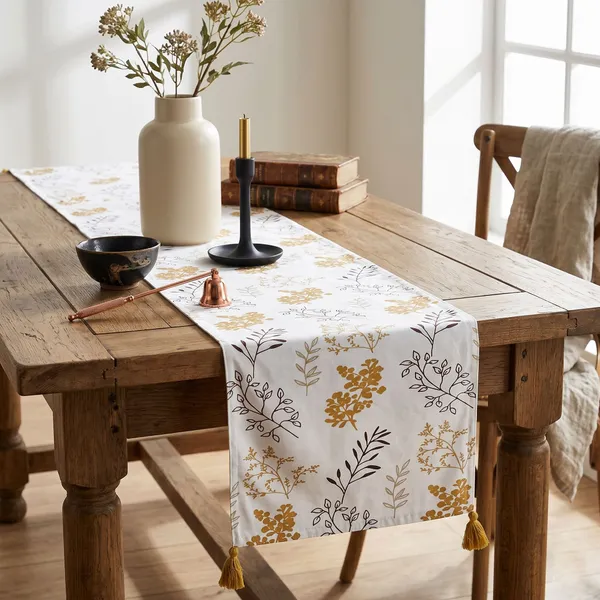 Bloom_Bliss_Printed_Yellow_Table_Runner_With_Place_Mat_and_Napkin-Dining_&_Center_Table_for_Decoration_and_Party