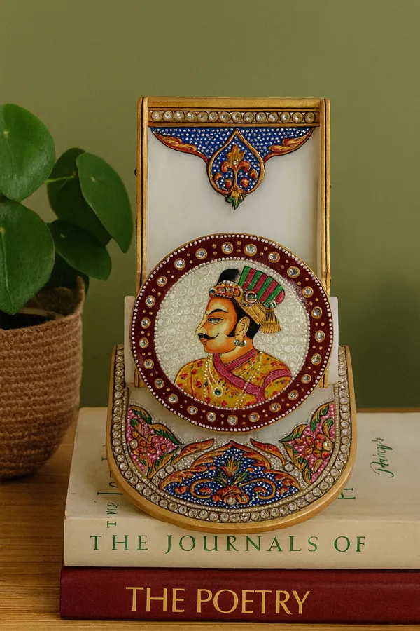Pack_of_1_Piece_Marble_Multicolor_Hand_Painted_King_Mobile_Holder_for_Home_and_Table_Decoration