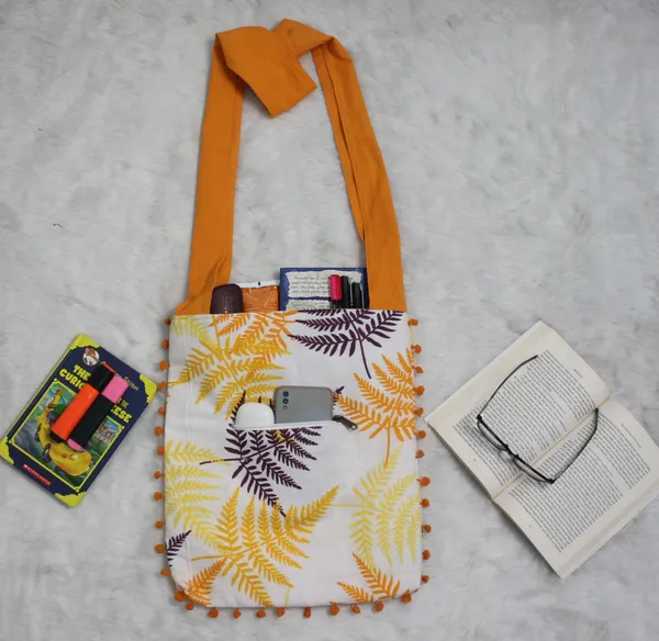 Pack_of_1_Piece_Cotton_Orange_Tropical_Leaf_Printed_Collection_Crossbody_Messenger_Shoulder_Bag_for_Women,_Men,_Girl_&_Boy