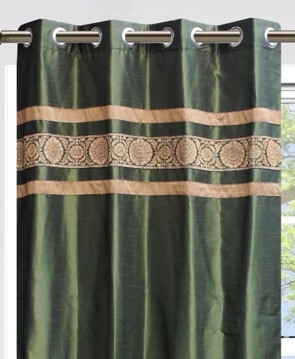 Pack_of_2_Polyester_Green_Ethnic_Zari_Lace_Eyelet_Curtain_Set_for_Window_and_Door