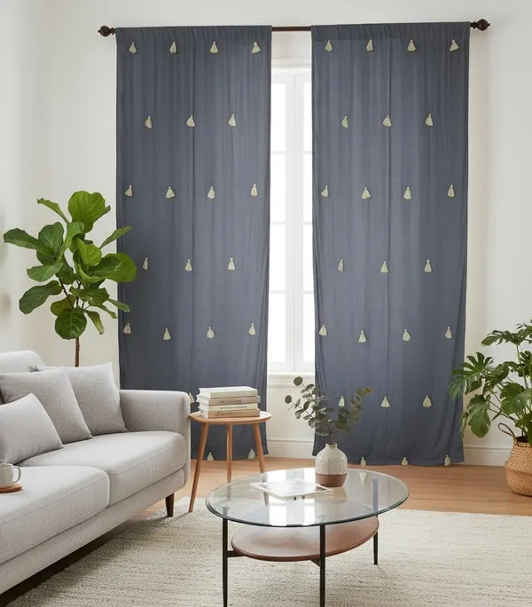 Pack_of_2_Cotton_Steel_Grey_Sheer_Merit_Tassel_Collection_Curtain_Set_for_Window_and_Door