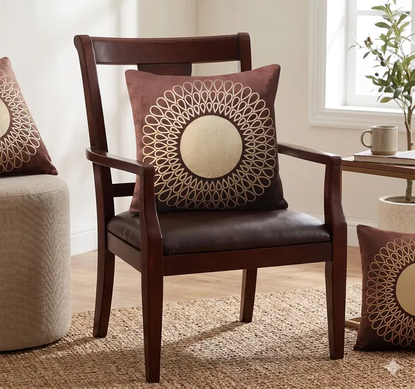 Pack_of_2_Pieces_Brown_Cotton_Velvet_Circular_Printed_Cushion_Cover_for_Living_Room_and_Bedroom