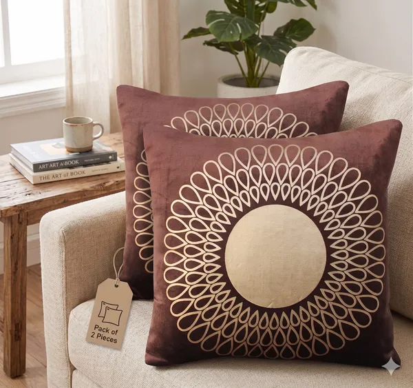 Pack_of_2_Pieces_Brown_Cotton_Velvet_Circular_Printed_Cushion_Cover_for_Living_Room_and_Bedroom
