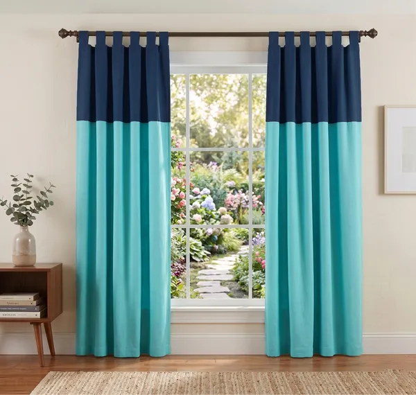 Pack_of_2_Piece_Cotton_Turqouise_Solid_Sheer_Summer_fun_Colorful_Tab_Top_Curtain_Set_for_Door_Curtain-For_Bedroom_and_Living_Room