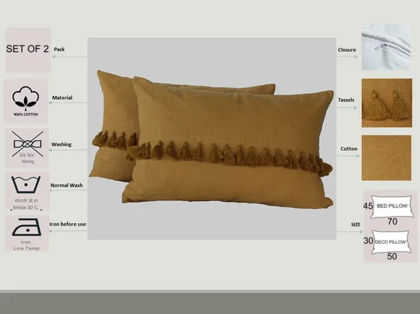 Pack_of_2_Pieces_Cotton_Yellow_Merit_Cotton_Tassel_Collection_Cushion_and_Pillow_Cover_for_Living_Room_and_Bedroom