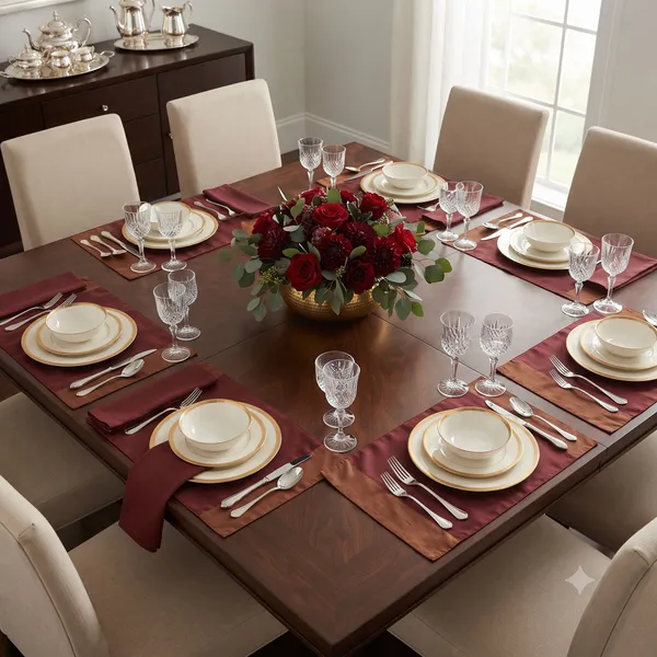 Pack_of_18_Pieces_Polysilk_Rust_Combination_Place_Mat_With_Napkin_for_Dining_and_Center_Table