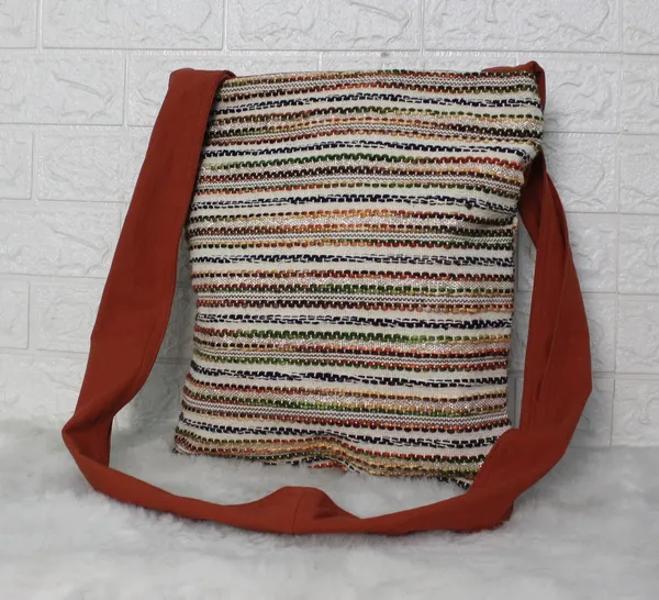 Pack_of_1_Piece_Premium_Cotton_Rust_Stripe_Villa_Collection_Crossbody_Messenger_Shoulder_Bag_for_Women,_Men,_Girl_&_Boy