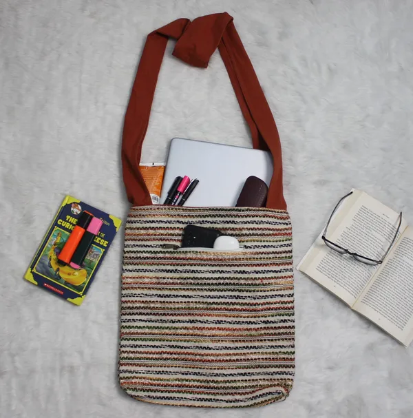 Pack_of_1_Piece_Premium_Cotton_Rust_Stripe_Villa_Collection_Crossbody_Messenger_Shoulder_Bag_for_Women,_Men,_Girl_&_Boy