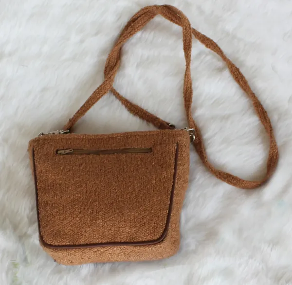 Pack_of_1_Piece_Polyester_Beige_Delta_Boucle_Collection_Sling_Bag_for_Girl_and_Women