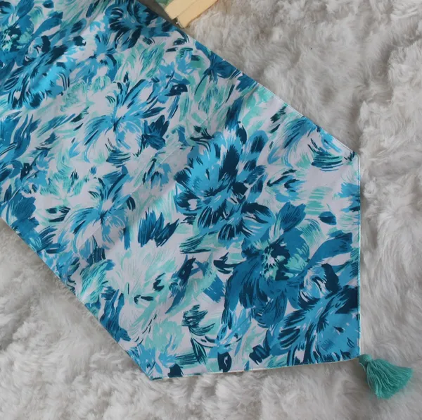 Pack_of_1_Piece_Cotton_Blue_Rosy_Reflections_Collection_Table_Runner_For_Dining_&_Center_Table