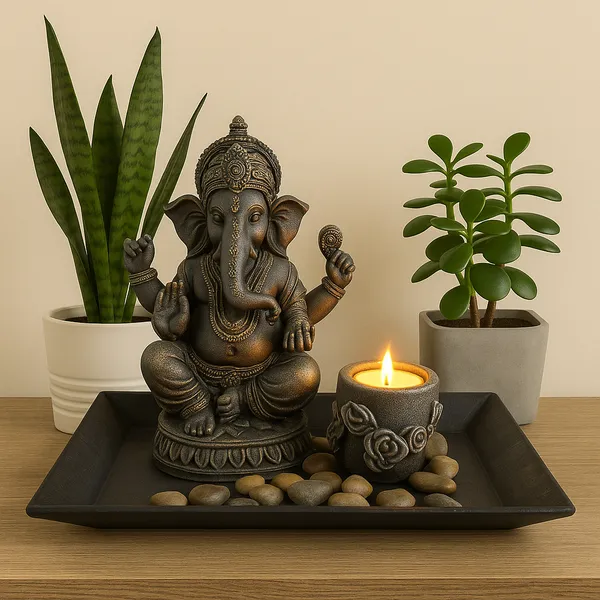 Pack_of_1_Set_Ganesha_With_Candle_Holder_for_Center_and_Side_Table_Decoration