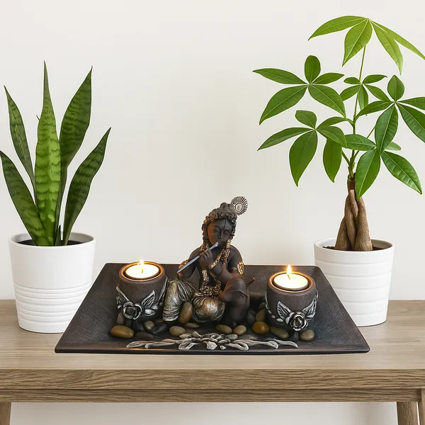 Pack_of_1_Set_Krishna_With_Candle_Holder_for_Center_and_Side_Table_Decoration